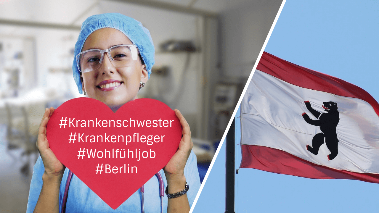 Krankenschwester-Krankenpfleger-Job-In-Berlin-Fahne-Text