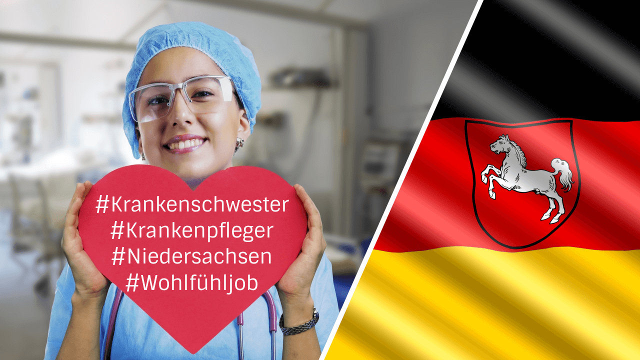 Krankenschwester-Krankenpfleger-Job-In-Niedersachsen-Fahne-Text