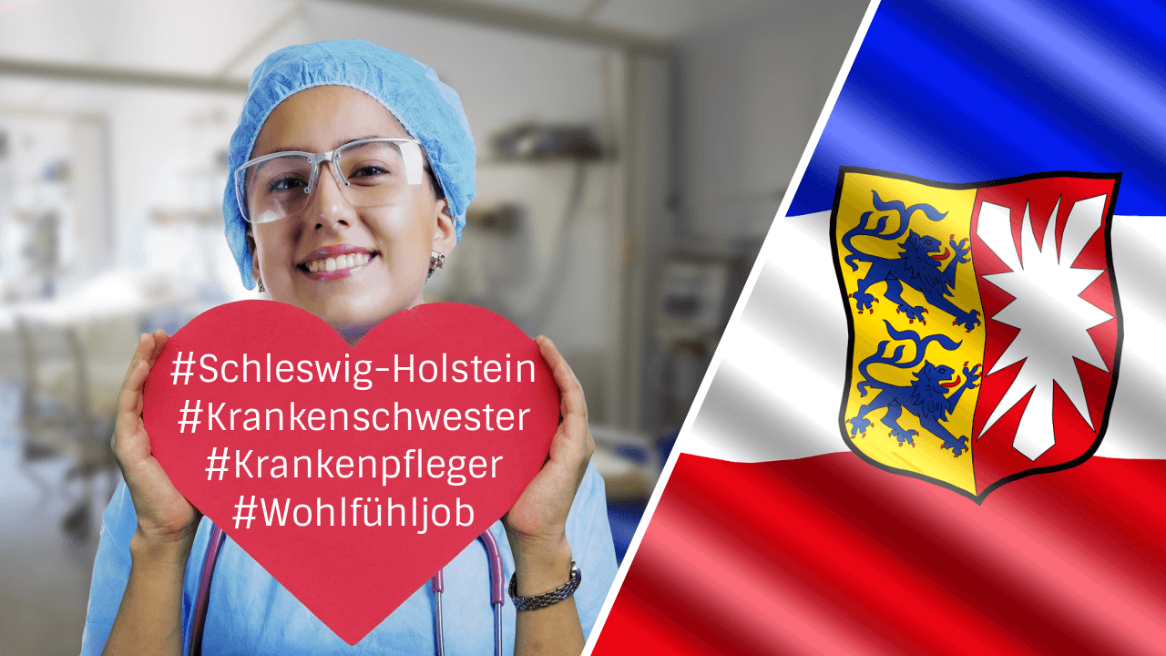 Krankenschwester-Krankenpfleger-Job-In-Schleswig-Holstein-Fahne-Text